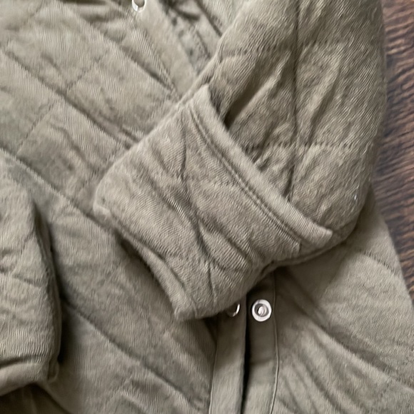 Hanna Andersson Quilted Baby Pram Suit with Footies - Picture 3 of 4